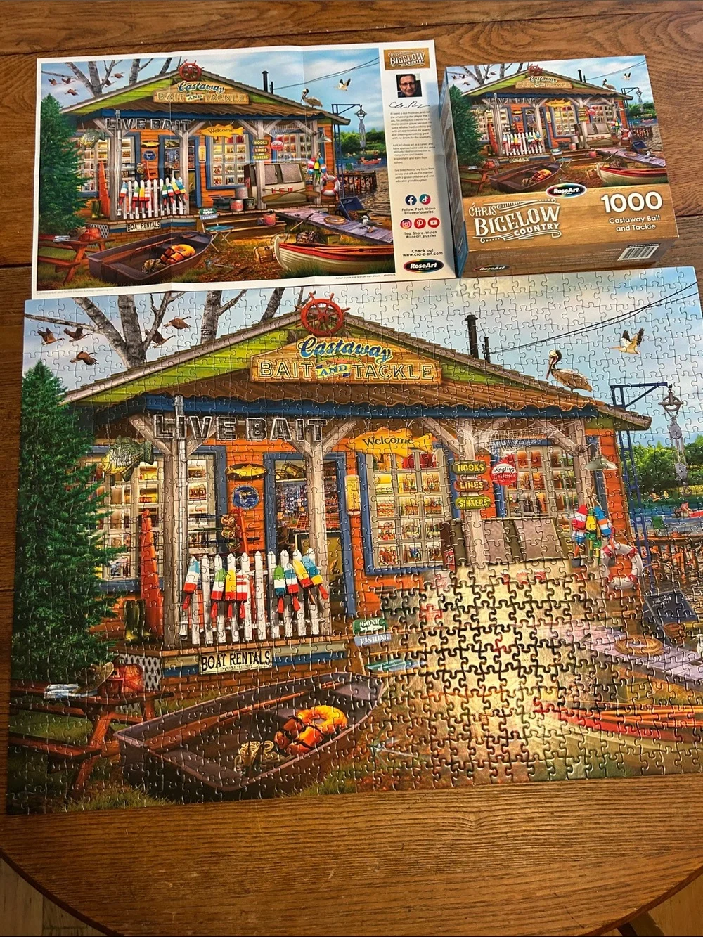 Castaway Bait and Tackle 1000 piece Puzzle 🧩 🧩